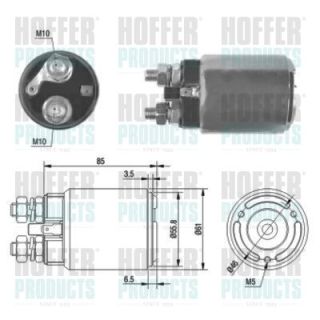Solenoidinis jungiklis, starteris HOFFER 46120
