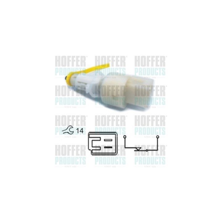 Stabdžių žibinto jungiklis HOFFER 3500037