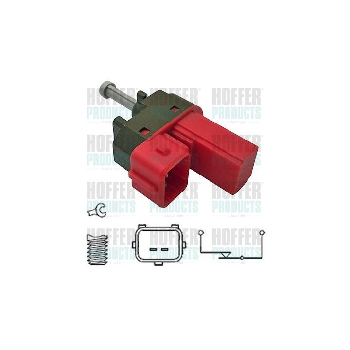 Stabdžių žibinto jungiklis HOFFER 3500049