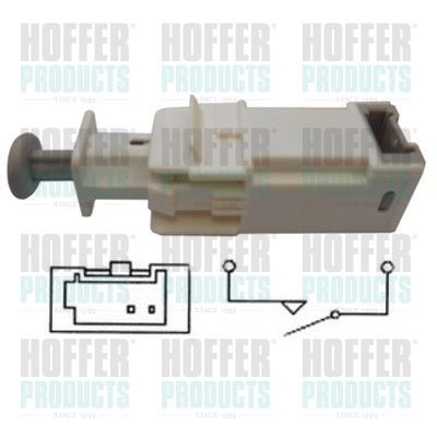 Stabdžių žibinto jungiklis HOFFER 3500084