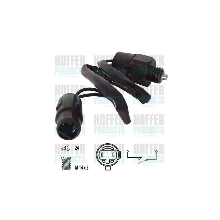 Jungiklis, atbulinės eigos žibintas HOFFER 3600036