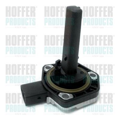 Jutiklis, variklio alyvos lygis HOFFER 7532208
