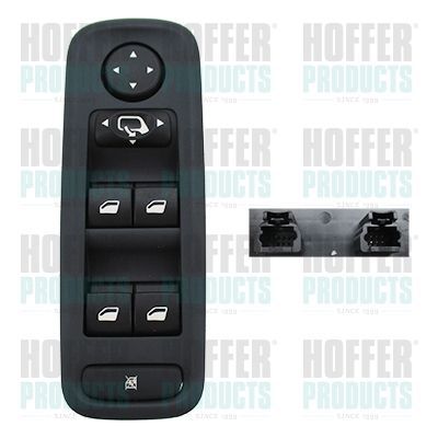 Jungiklis, lango pakėliklis HOFFER 2106561