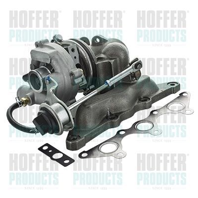 Kompresorius, įkrovimo sistema HOFFER 6900008