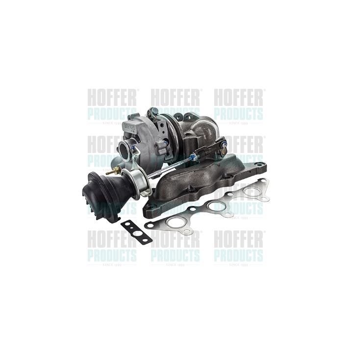 Kompresorius, įkrovimo sistema HOFFER 6900009