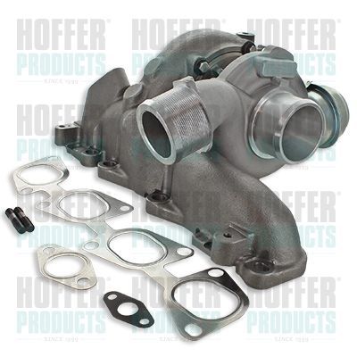 Kompresorius, įkrovimo sistema HOFFER 6900024