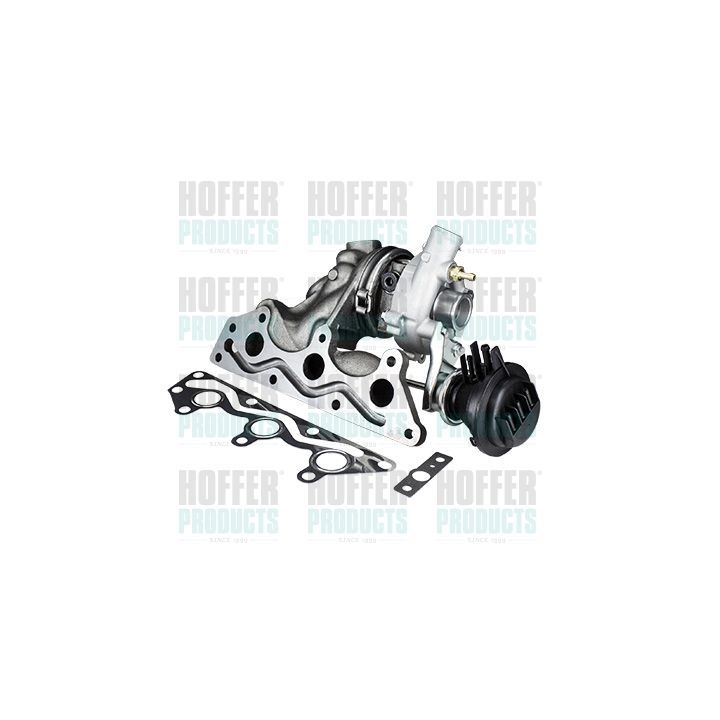 Kompresorius, įkrovimo sistema HOFFER 6900058