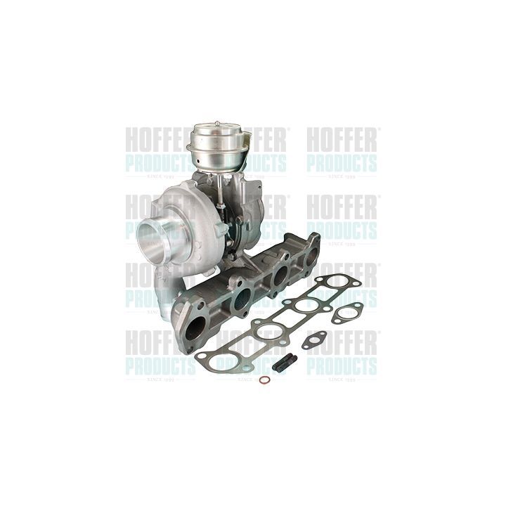 Kompresorius, įkrovimo sistema HOFFER 6900066