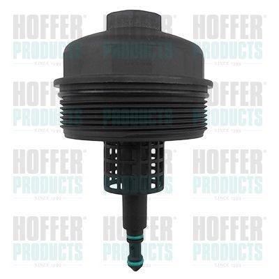 Dangtis, alyvos filtro korpusas HOFFER 8091663