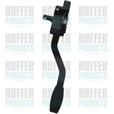 Važiavimo pedalų komplektas HOFFER 7513532