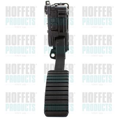 Važiavimo pedalų komplektas HOFFER 7513558