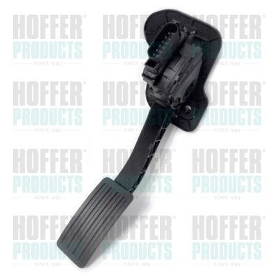 Važiavimo pedalų komplektas HOFFER 7513560