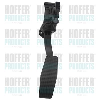 Važiavimo pedalų komplektas HOFFER 7513628