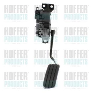 Važiavimo pedalų komplektas HOFFER 7513649