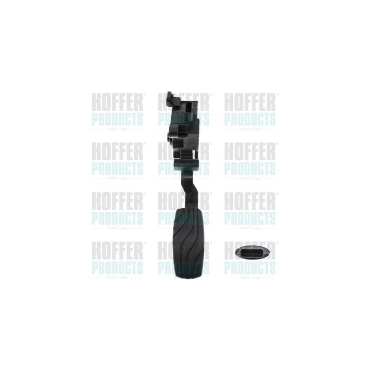 Važiavimo pedalų komplektas HOFFER 7513756
