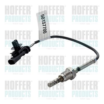 Jutiklis, išmetamųjų dujų temperatūra HOFFER 7452496