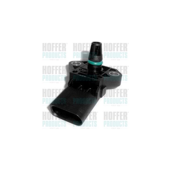 Jutiklis, įsiurbimo kolektoriaus slėgis HOFFER 7472550