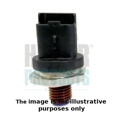 Jutiklis, degalų slėgis HOFFER 8029115E