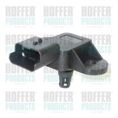 Jutiklis, kompresoriaus slėgis HOFFER 7472320