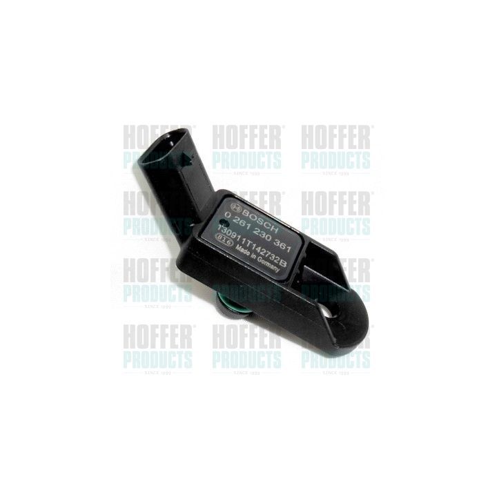Jutiklis, įsiurbimo kolektoriaus slėgis HOFFER 7472537