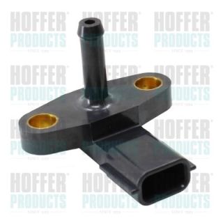 Jutiklis, įsiurbimo kolektoriaus slėgis HOFFER 7572782