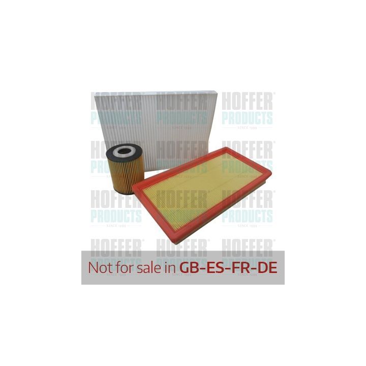 Filtrų komplektas HOFFER FKFIA039