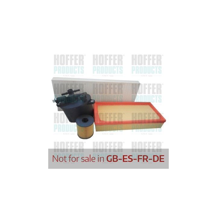 Filtrų komplektas HOFFER FKFIA216