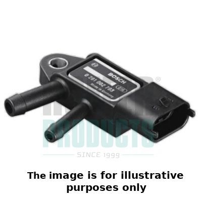 Jutiklis, išmetimo slėgis HOFFER 7472249E