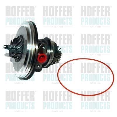 Pagrindinis blokas, turbokompresorius HOFFER 6500280