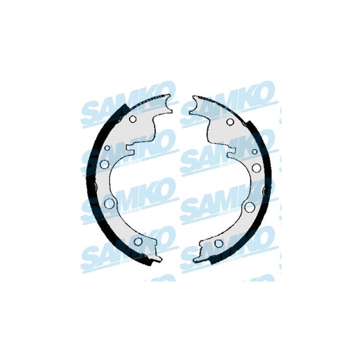 Stabdžių trinkelių komplektas SAMKO 80250B