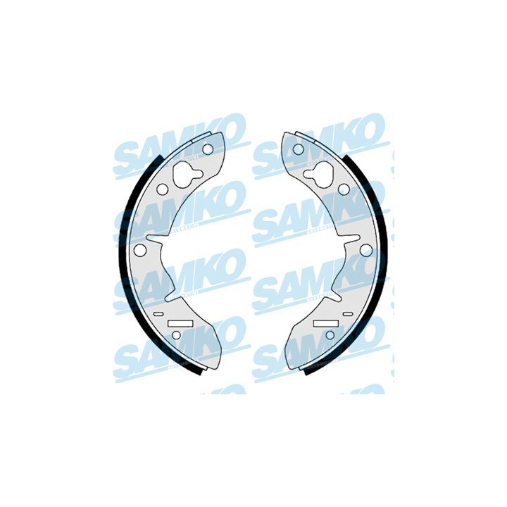 Stabdžių trinkelių komplektas SAMKO 80560