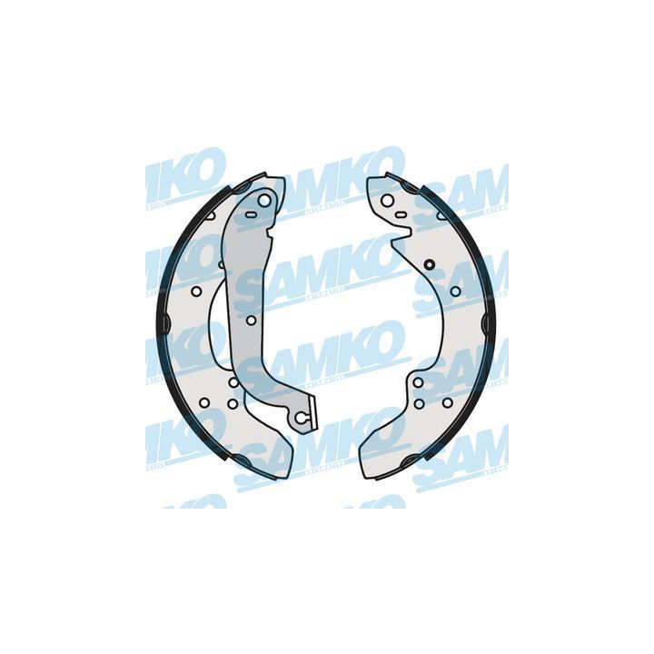 Stabdžių trinkelių komplektas SAMKO 80930