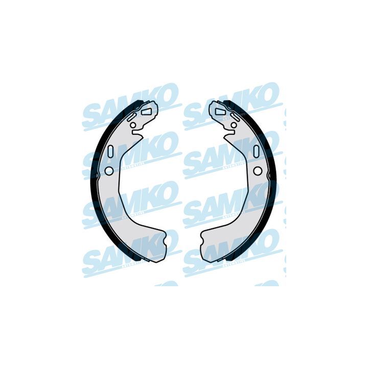 Stabdžių trinkelių komplektas SAMKO 81128