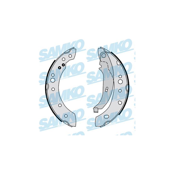 Stabdžių trinkelių komplektas SAMKO 81161