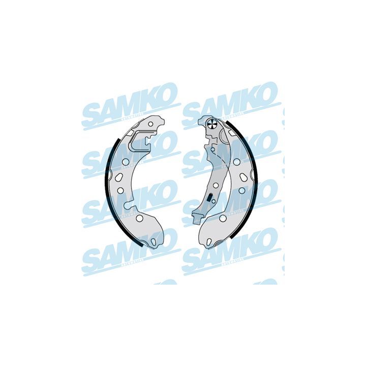 Stabdžių trinkelių komplektas SAMKO 81176