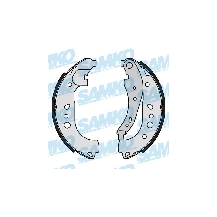 Stabdžių trinkelių komplektas SAMKO 81181