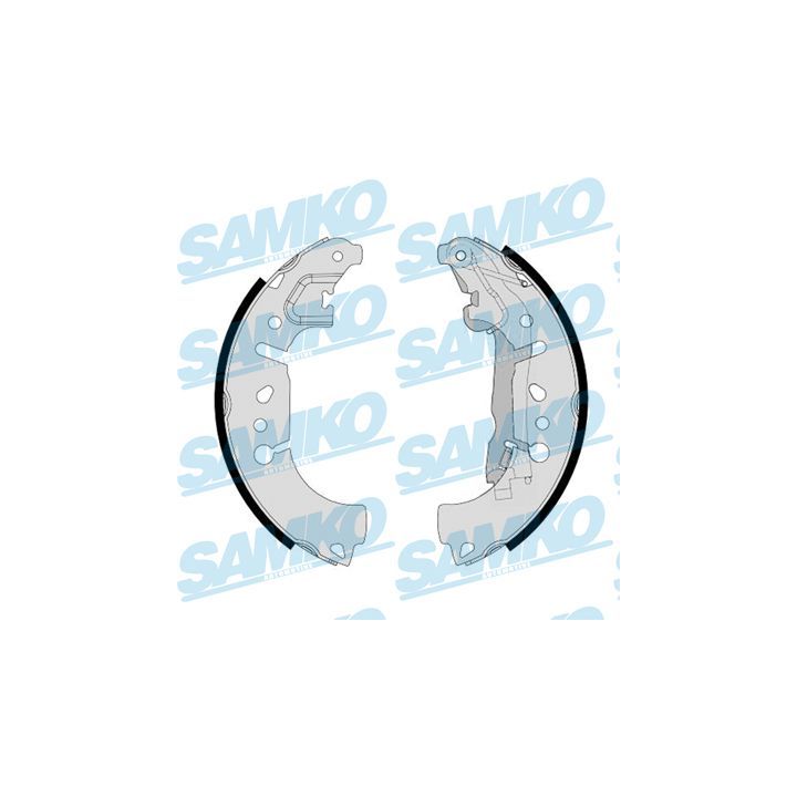 Stabdžių trinkelių komplektas SAMKO 81185