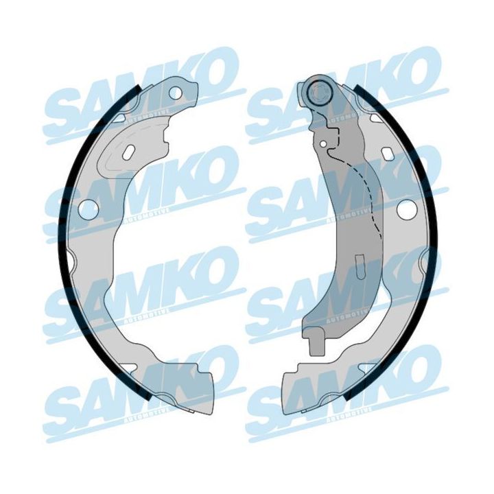 Stabdžių trinkelių komplektas SAMKO 81216