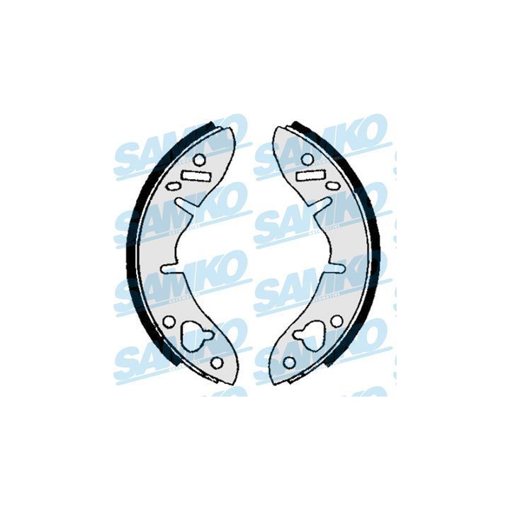 Stabdžių trinkelių komplektas SAMKO 81560