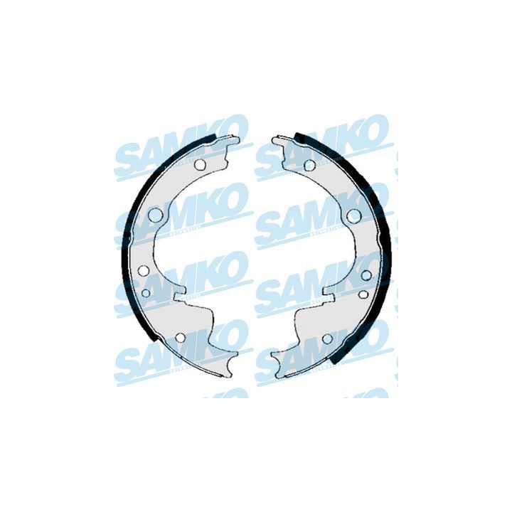 Stabdžių trinkelių komplektas SAMKO 84330