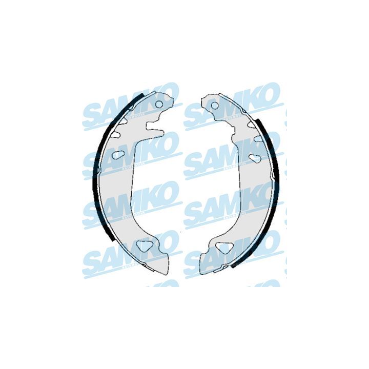 Stabdžių trinkelių komplektas SAMKO 84780