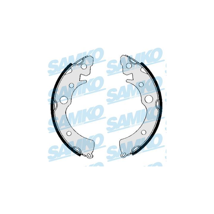 Stabdžių trinkelių komplektas SAMKO 84810