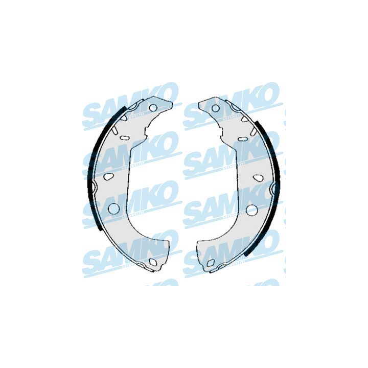 Stabdžių trinkelių komplektas SAMKO 84860