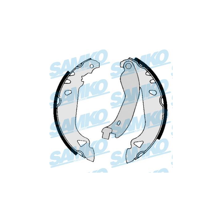 Stabdžių trinkelių komplektas SAMKO 85040