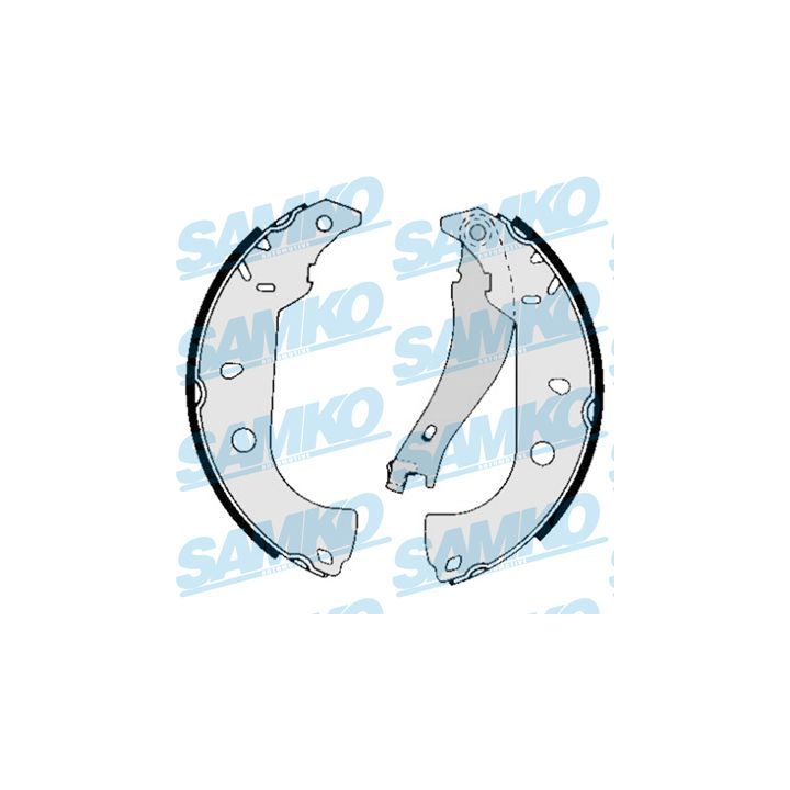 Stabdžių trinkelių komplektas SAMKO 85050