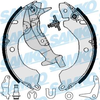 Stabdžių trinkelių komplektas SAMKO 85221