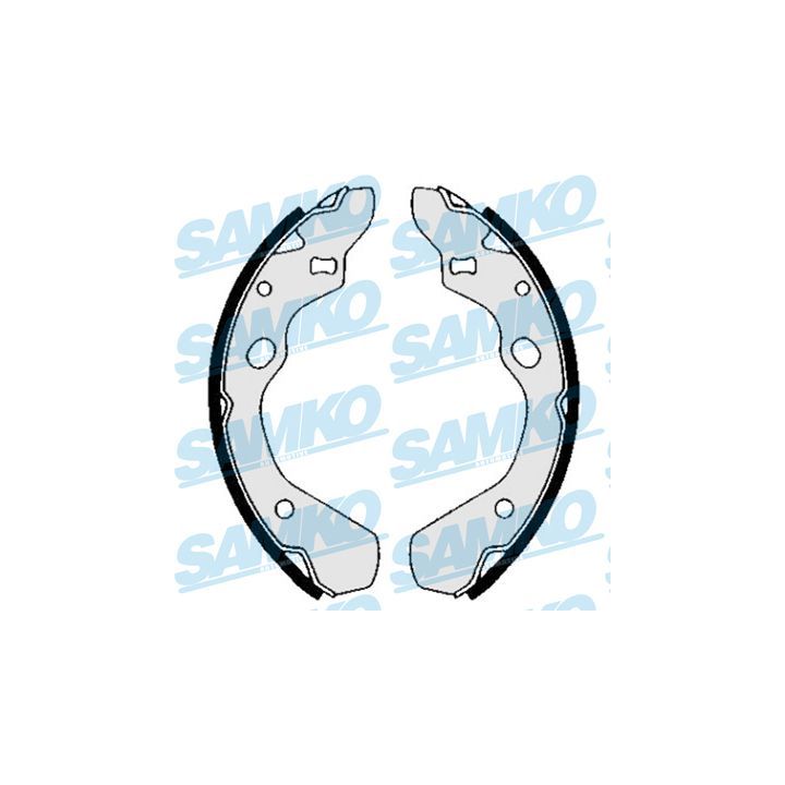 Stabdžių trinkelių komplektas SAMKO 85800