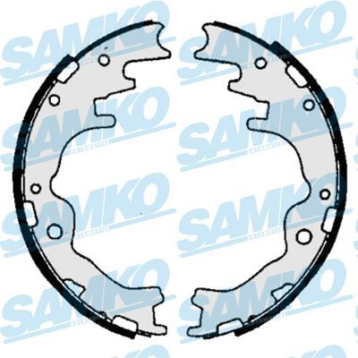 Stabdžių trinkelių komplektas SAMKO 86510