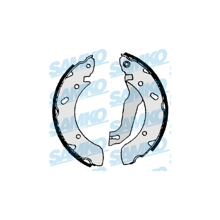 Stabdžių trinkelių komplektas SAMKO 86990