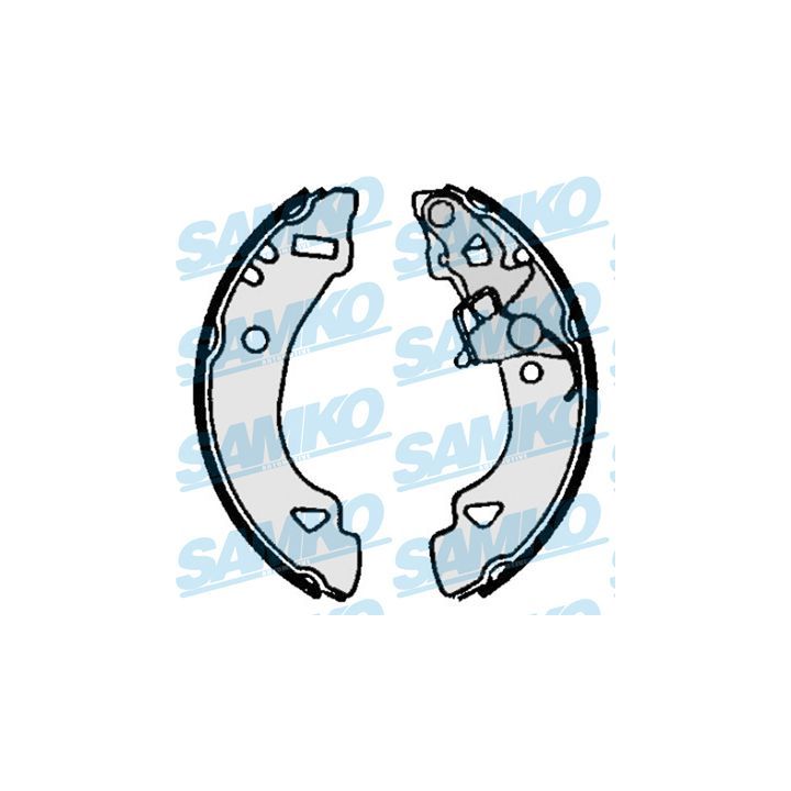 Stabdžių trinkelių komplektas SAMKO 87060